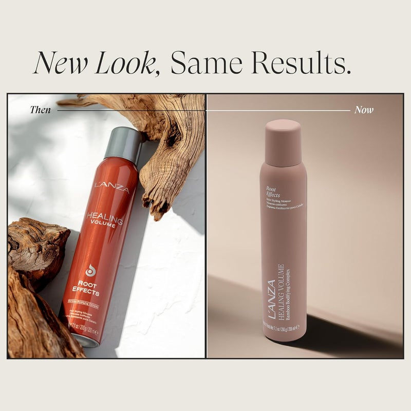L'ANZA Root Effects Volumizer Hair Styling Mousse with Bamboo Bodifying Complex - Image 1